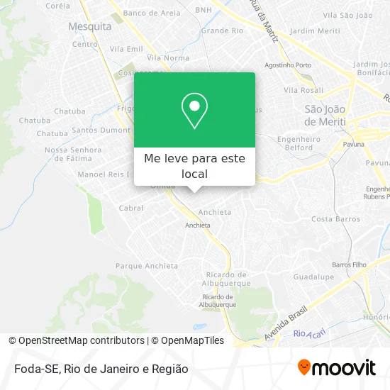 Foda-SE mapa