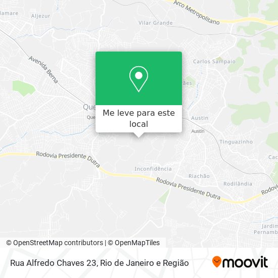 Rua Alfredo Chaves 23 mapa