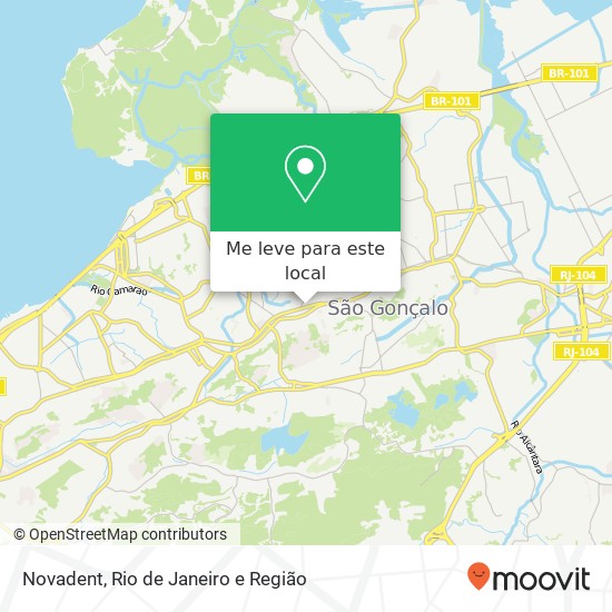 Novadent mapa