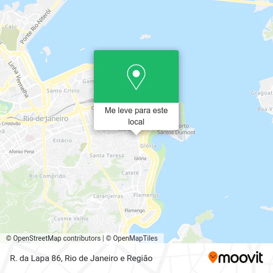 R. da Lapa 86 mapa