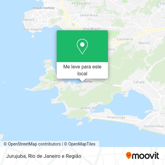 Jurujuba mapa