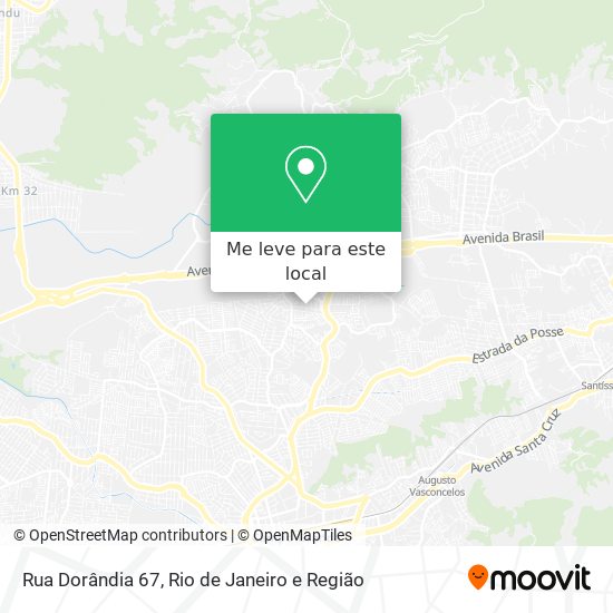 Rua Dorândia 67 mapa