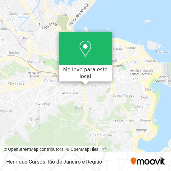 Henrique Cursos mapa