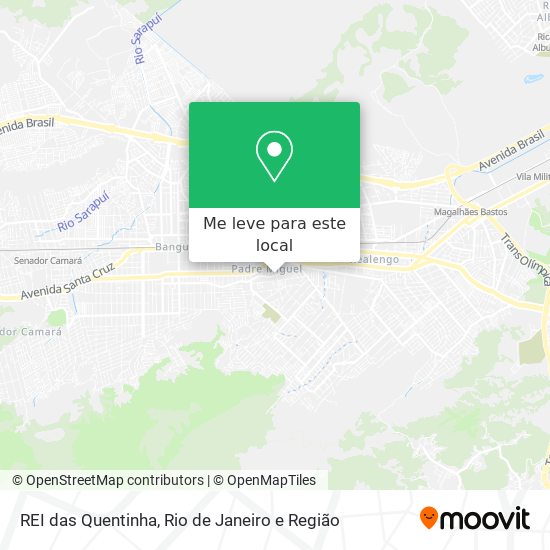 REI das Quentinha mapa