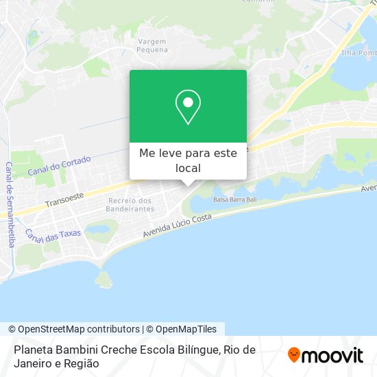 Planeta Bambini Creche Escola Bilíngue mapa