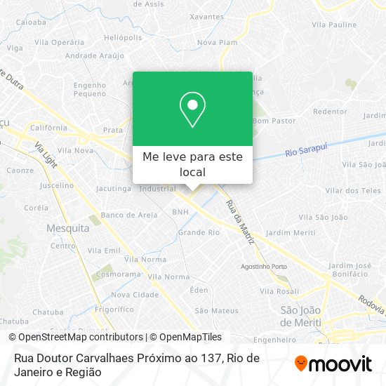 Rua Doutor Carvalhaes Próximo ao 137 mapa
