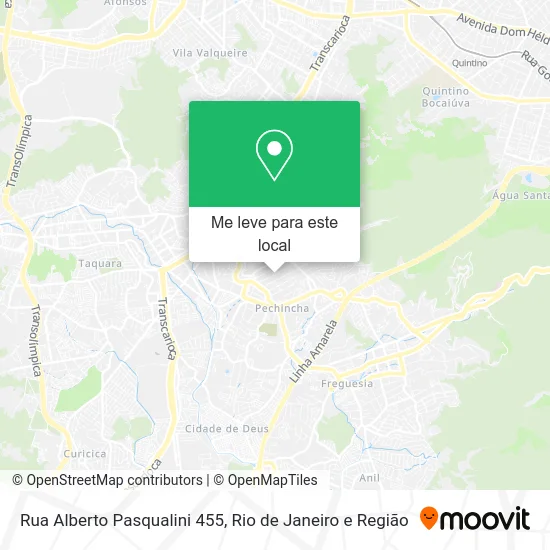 Rua Alberto Pasqualini 455 mapa
