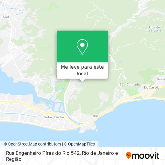 Rua Engenheiro Píres do Rio 542 mapa