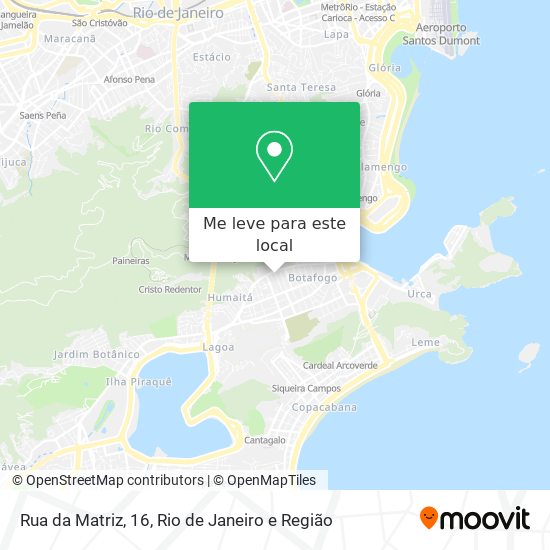Rua da Matriz, 16 mapa