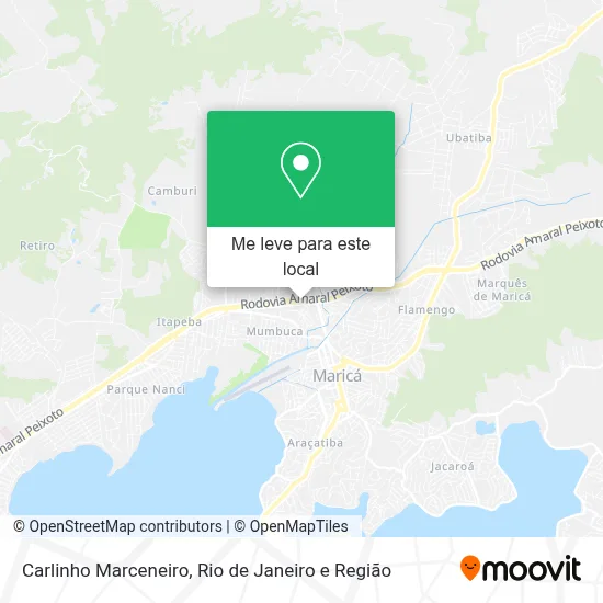 Carlinho Marceneiro mapa