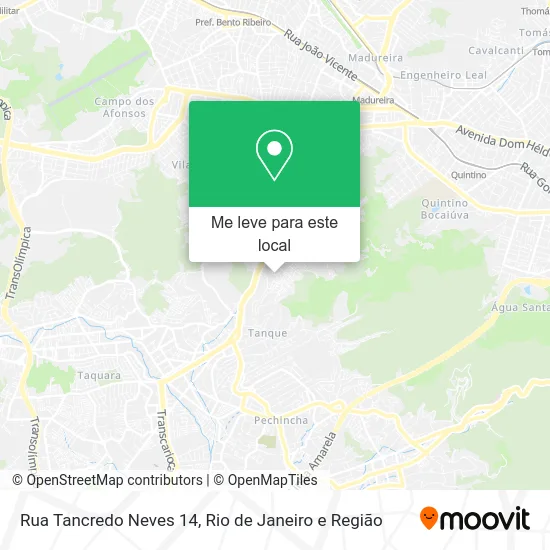 Rua Tancredo Neves 14 mapa