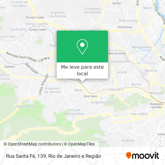 Rua Santa Fé, 139 mapa