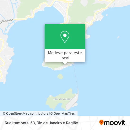 Rua Itamonte, 53 mapa
