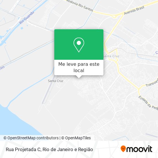 Rua Projetada C mapa
