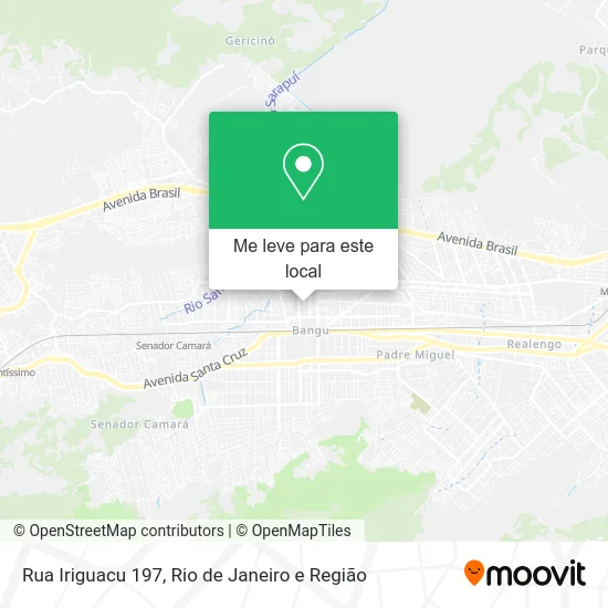 Rua Iriguacu 197 mapa