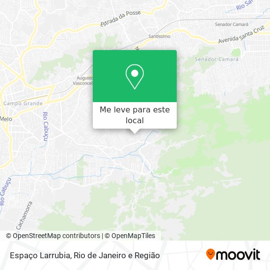 Espaço Larrubia mapa
