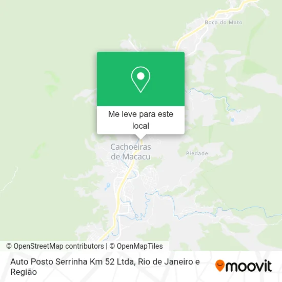Auto Posto Serrinha Km 52 Ltda mapa
