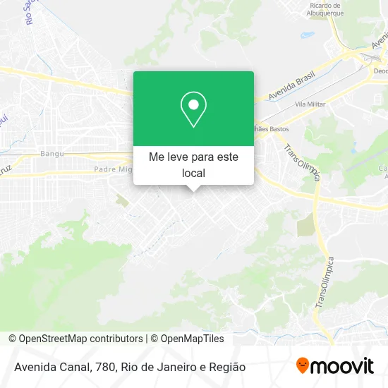 Avenida Canal, 780 mapa