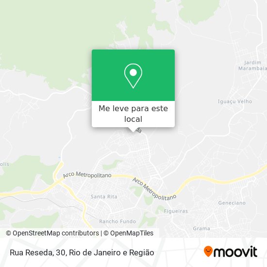 Rua Reseda, 30 mapa