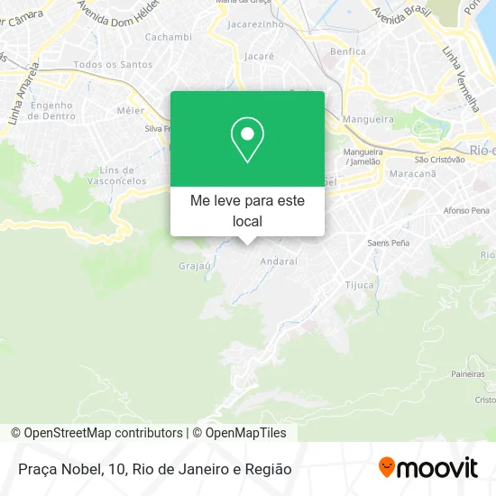 Praça Nobel, 10 mapa