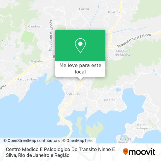 Centro Medico E Psicologico Do Transito Ninho E Silva mapa