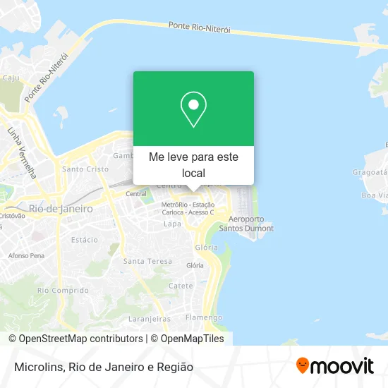 Microlins mapa