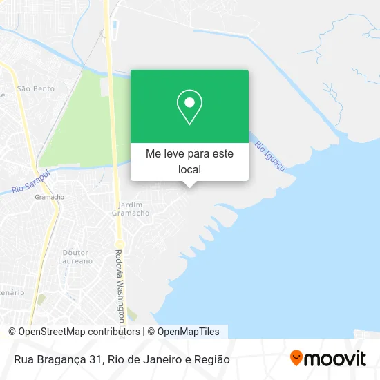 Rua Bragança 31 mapa
