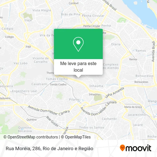 Rua Moréia, 286 mapa
