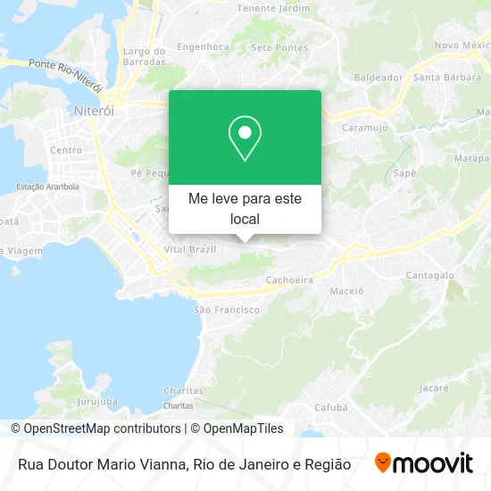Rua Doutor Mario Vianna mapa