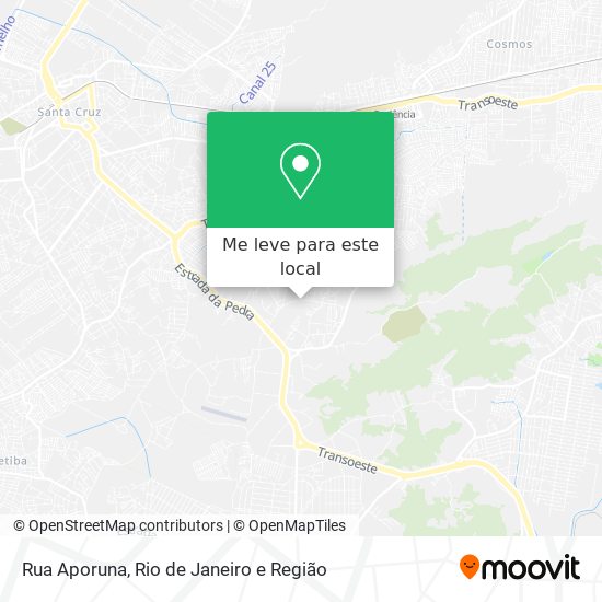 Rua Aporuna mapa