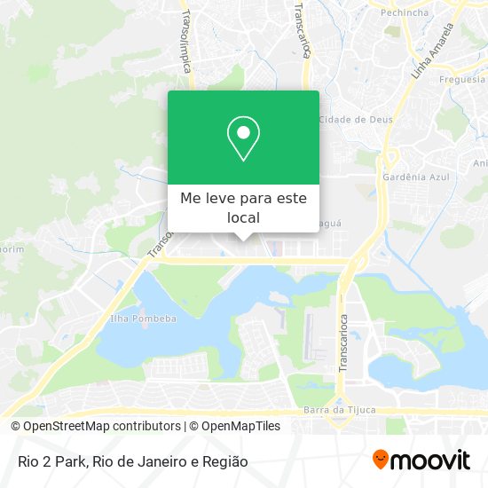 Rio 2 Park mapa