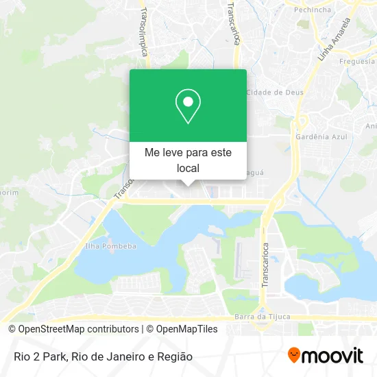 Rio 2 Park mapa