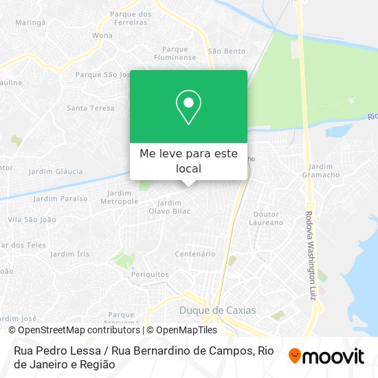 Rua Pedro Lessa / Rua Bernardino de Campos mapa