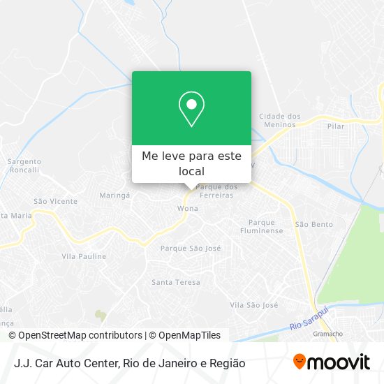 J.J. Car Auto Center mapa