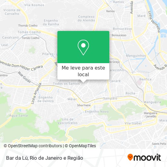 Bar da Lú mapa