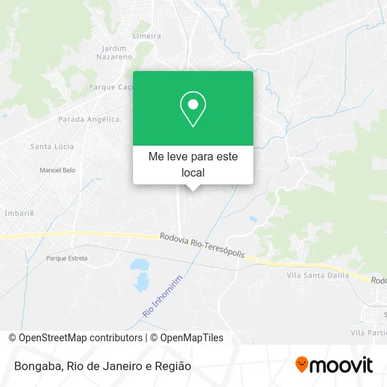 Bongaba mapa
