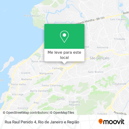 Rua Raul Penido 4 mapa