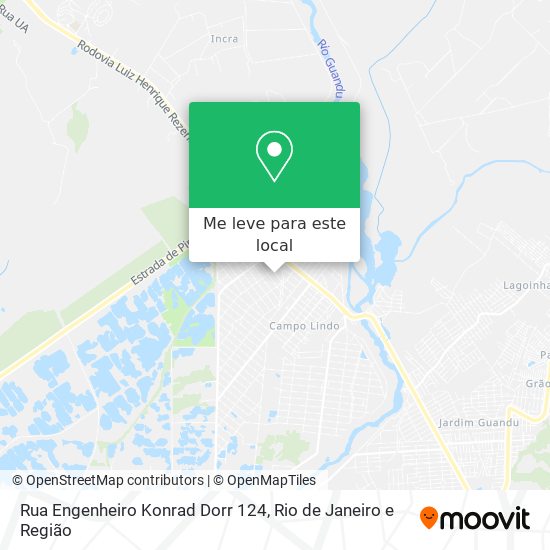 Rua Engenheiro Konrad Dorr 124 mapa