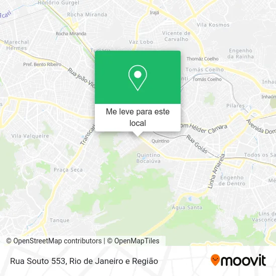 Rua Souto 553 mapa