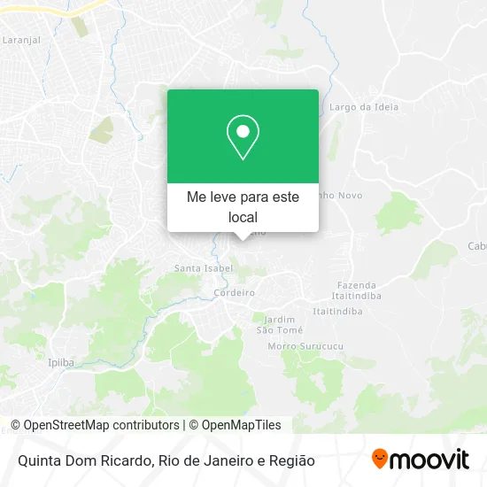 Quinta Dom Ricardo mapa