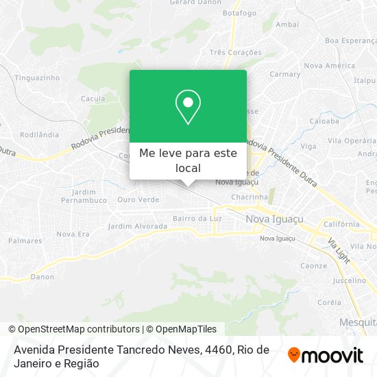 Avenida Presidente Tancredo Neves, 4460 mapa