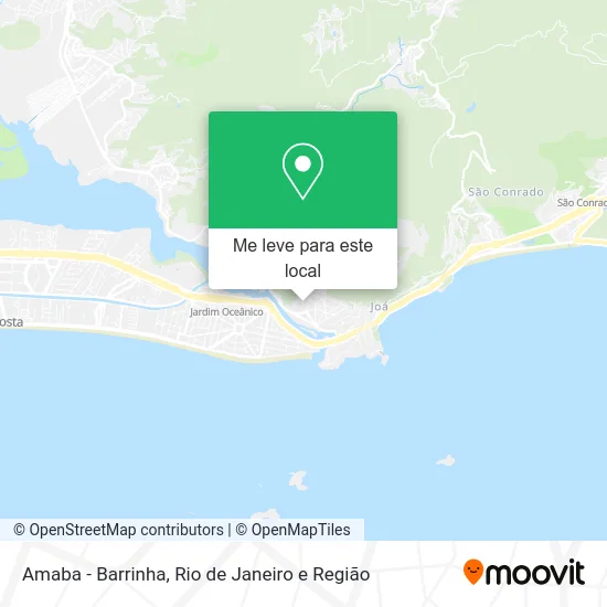 Amaba - Barrinha mapa
