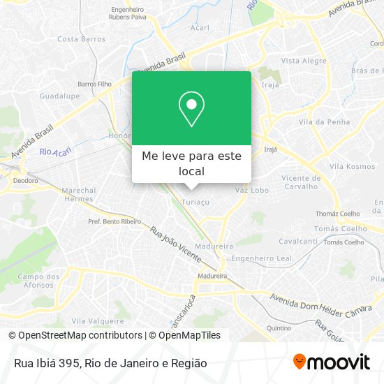 Rua Ibiá 395 mapa