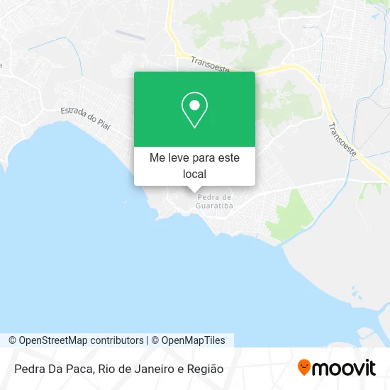 Pedra Da Paca mapa
