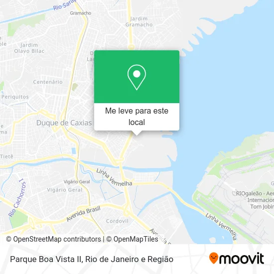Parque Boa Vista II mapa