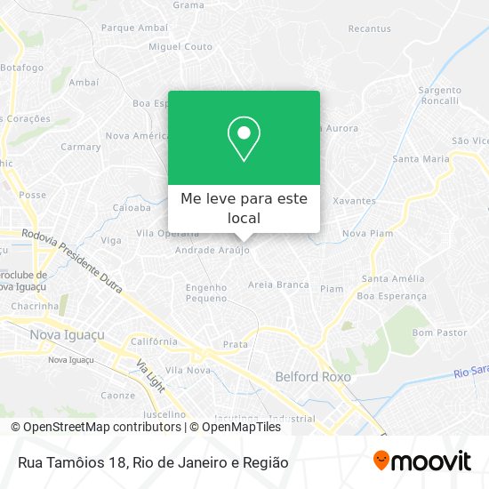 Rua Tamôios 18 mapa