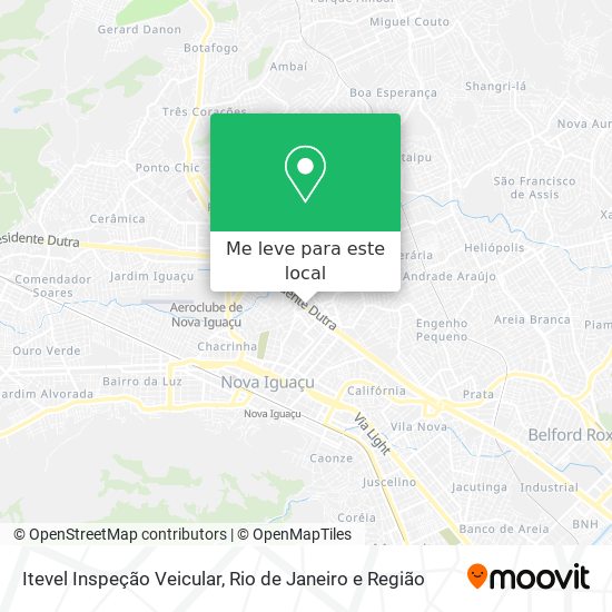 Itevel Inspeção Veicular mapa