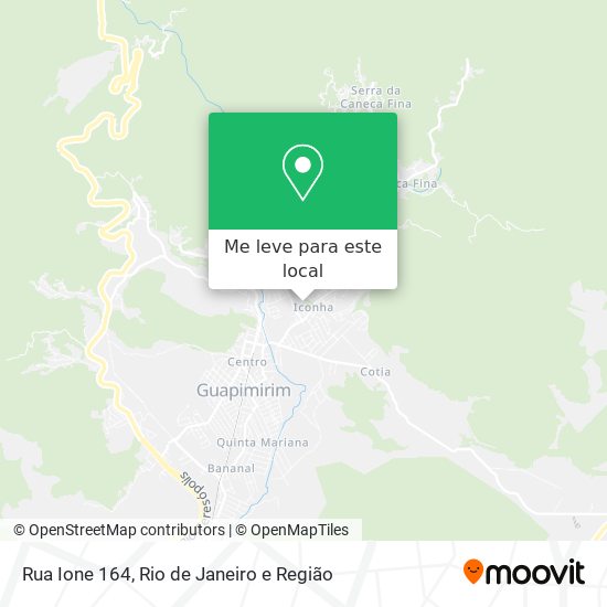 Rua Ione 164 mapa