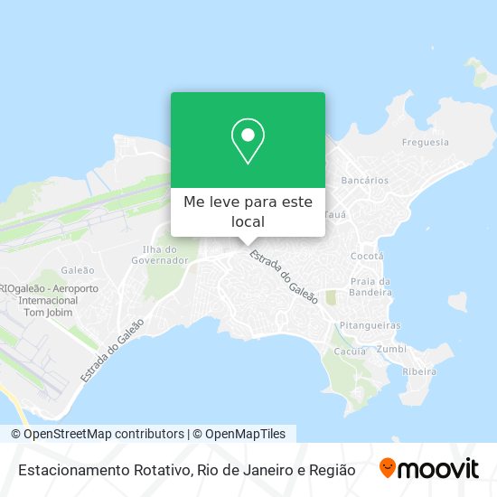 Estacionamento Rotativo mapa