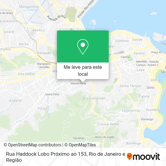 Rua Haddock Lobo Próximo ao 153 mapa